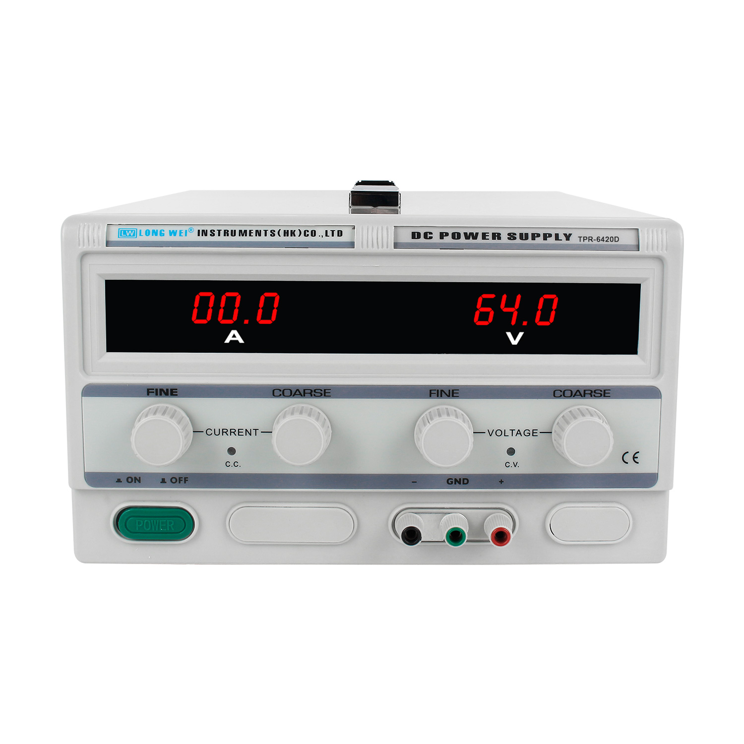 Linear Lab Power Supply Adjustable - Longwei TPR-6420D 64V 20A LED Alimentatore