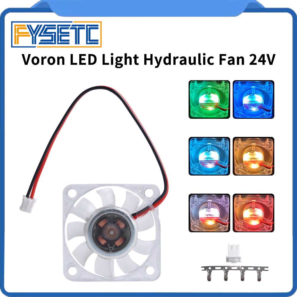 Voron 2.4 R2 Kit - FYSETC Voron 4010 Ventola idraulica illuminata