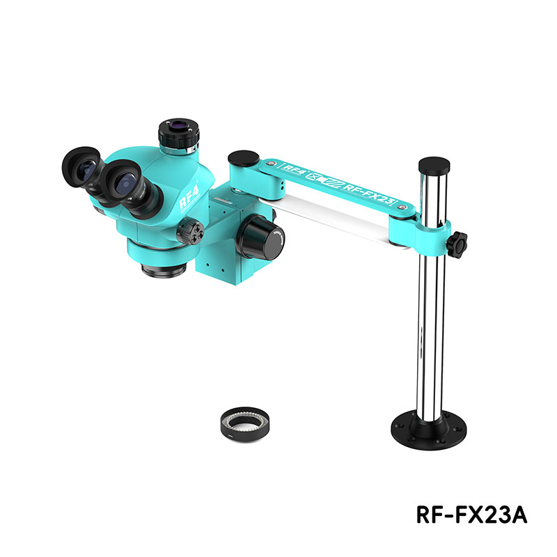 Microscopio trinoculare RF4 RF - Stereo Trinocular Microscope Pcb recensione e prezzo