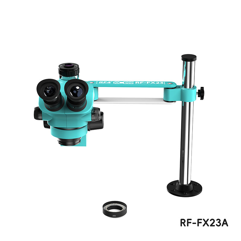 Microscopio trinoculare RF4 RF - Stereo Trinocular Microscope Pcb recensione e prezzo