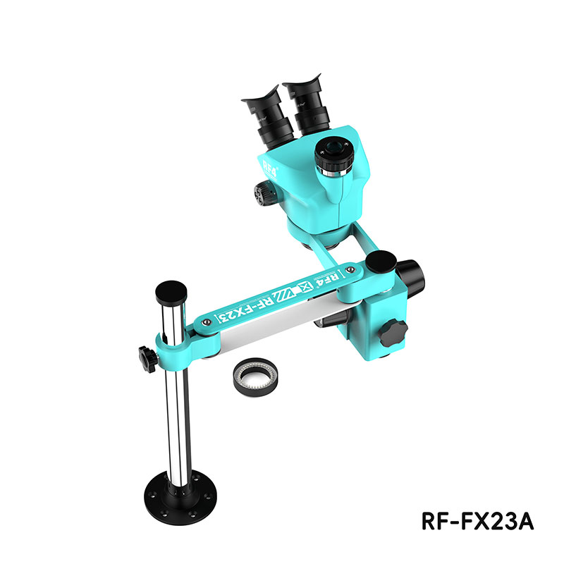 Microscopio trinoculare RF4 RF - Stereo Trinocular Microscope Pcb recensione e prezzo